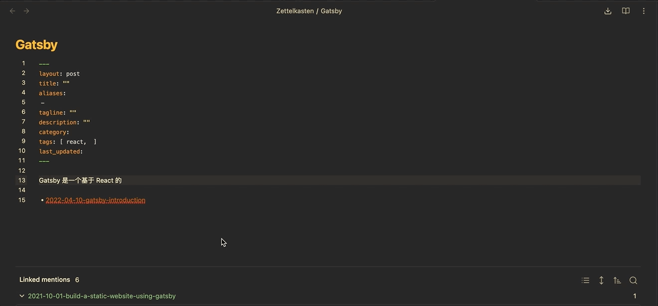 obsidian text generator
